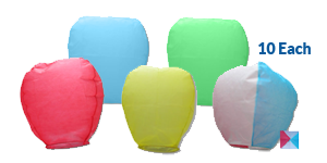 Assorted SkyLanterns