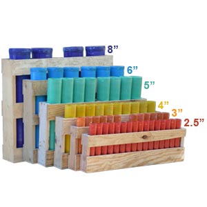 Wooden Mortar Racks